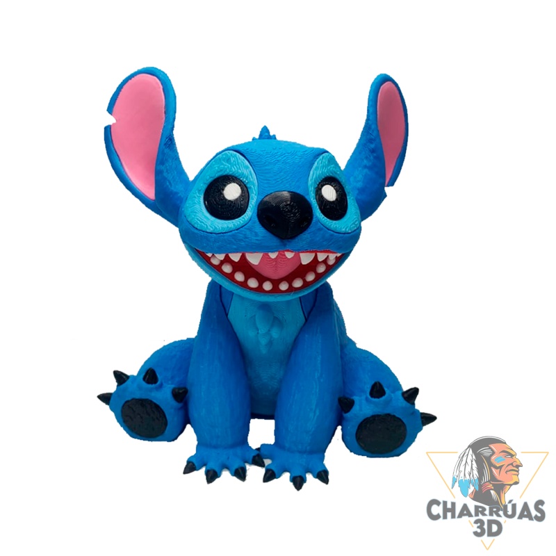 Stitch sentado